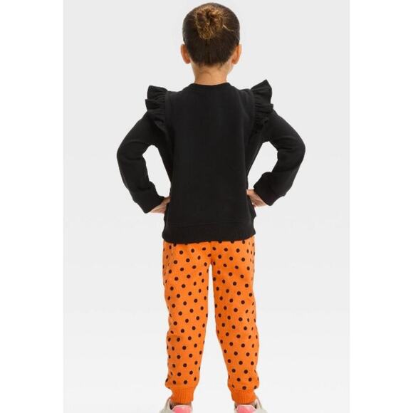 NWT Toddler Girl Disney Minnie Mouse Halloween
Top Bottom‎ Fleece Set Black 5T - Picture 2 of 9